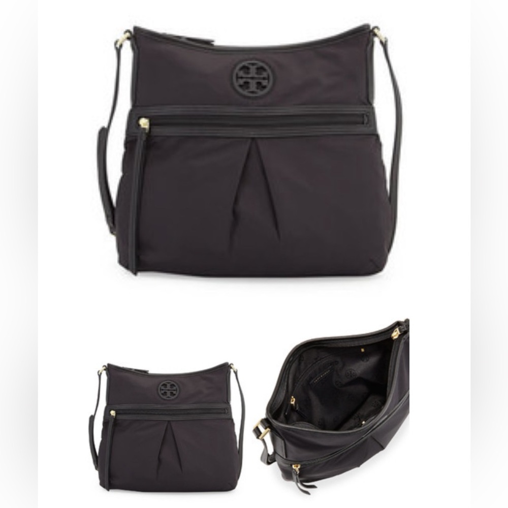 Tory Burch Nylon Swingpack Crossbody - Black